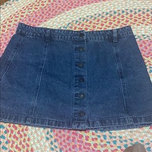Jean skirt
